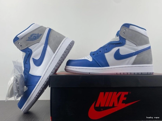 Cheap Husky True 1 Blue Jordan Air High DZ5485-410 OG 0801